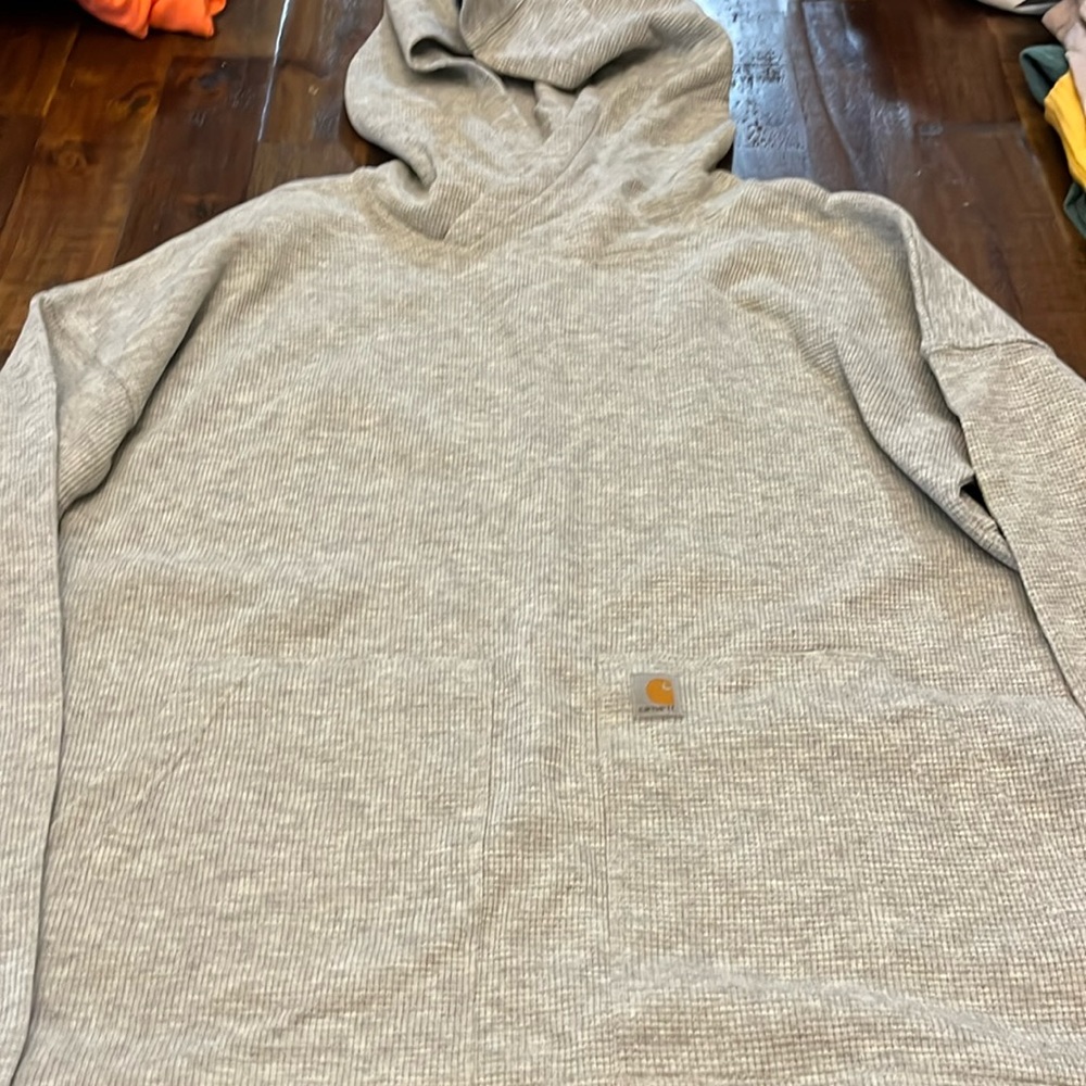 Youth Carhartt waffle pullover